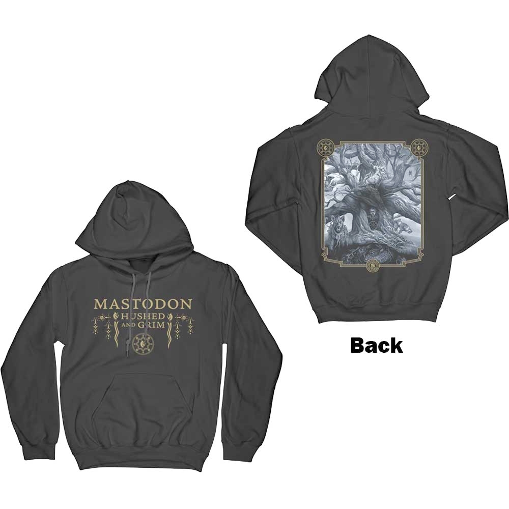 Mastodon - Hushed & Grim Cover Hoodie/trui - Zwart